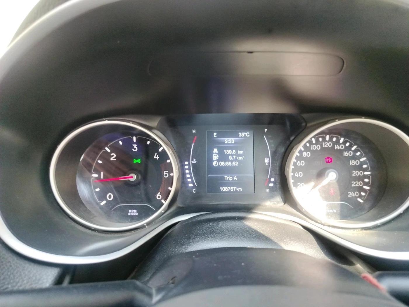 2019 Jeep Compass LIMITED PLUS DIESEL, Diesel, Manual, 1,08,767 km, interior