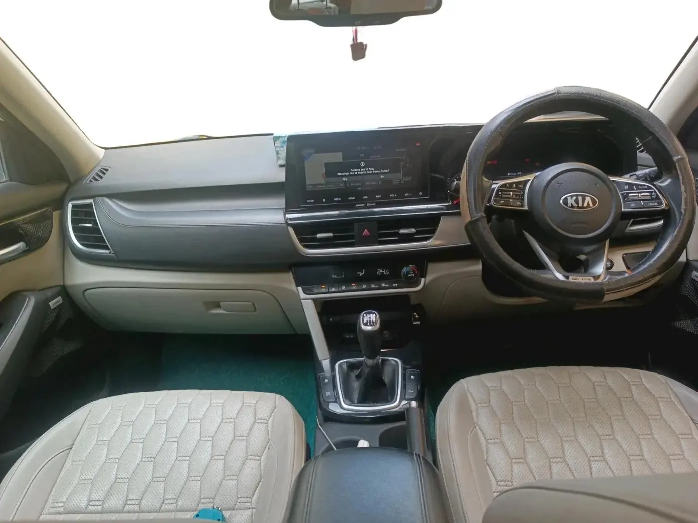 2021 KIA SELTOS HTX PLUS 1.5 DIESEL, Diesel, Manual, 1,18,620 km, interior
