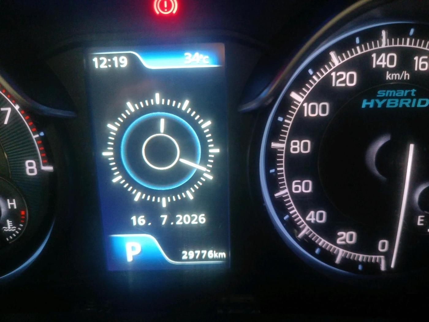 2024 Maruti XL6 ALPHA AT, Petrol, Automatic, 29,776 km, interior