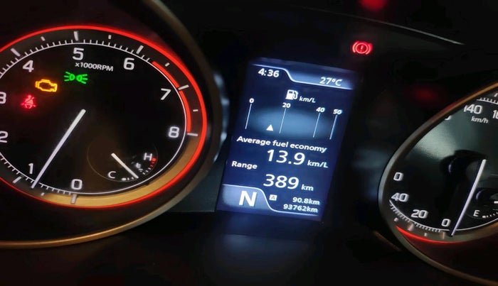 2021 Maruti Swift ZXI PLUS AMT, Petrol, Automatic, 93,762 km, interior