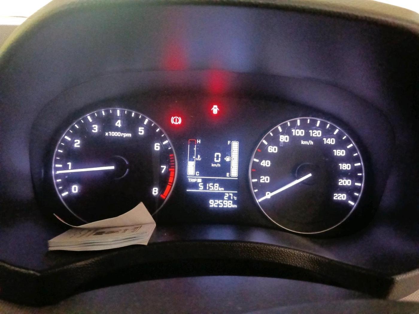 2017 Hyundai Creta E PLUS 1.6 PETROL, Petrol, Manual, 92,598 km, interior