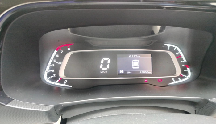 2021 KIA SONET HTX 1.0 IMT, Petrol, Manual, 24,890 km, interior