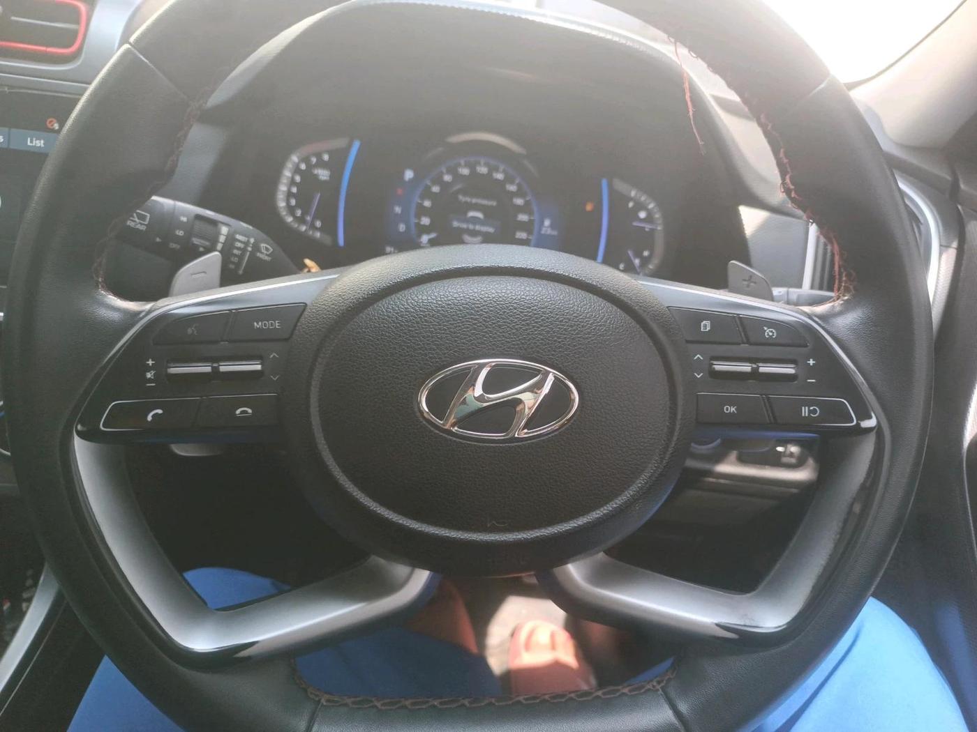 2021 Hyundai Creta SX (O) 1.4 TURBO DCT, Petrol, Automatic, 91,140 km, interior