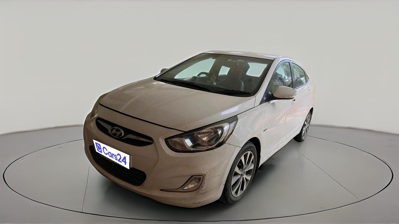 2014 Hyundai Verna FLUIDIC 1.6 VTVT SX AT, Petrol, Automatic, 1,26,333 km, exterior