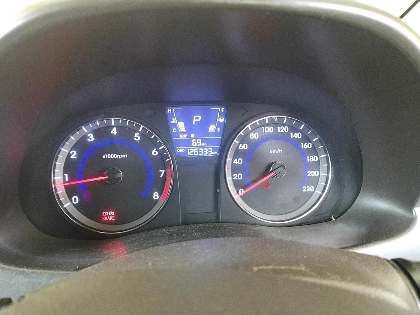 2014 Hyundai Verna FLUIDIC 1.6 VTVT SX AT, Petrol, Automatic, 1,26,333 km, interior