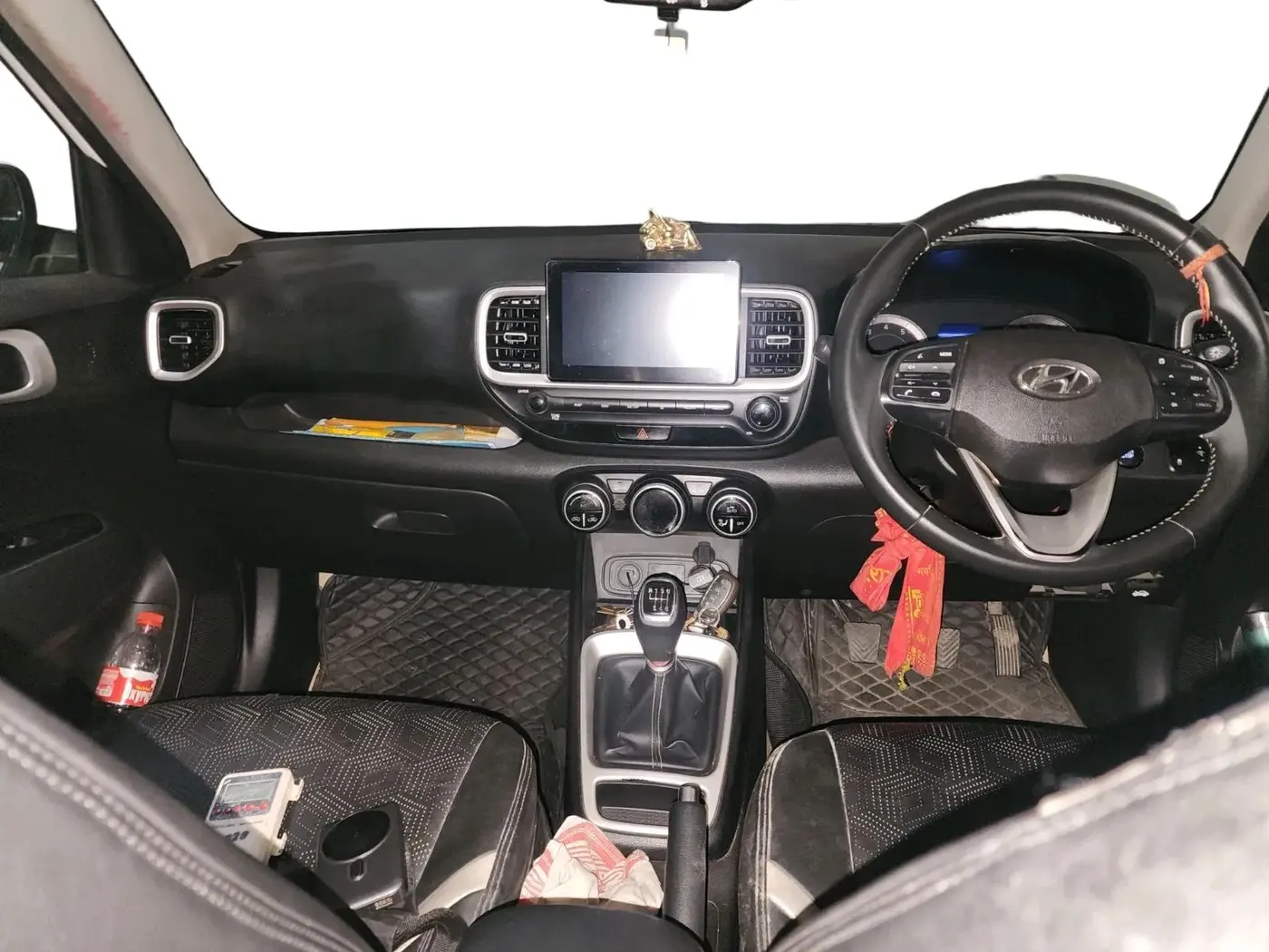 2020 Hyundai VENUE SX 1.0 (O) TURBO, Petrol, Manual, 49,659 km, interior