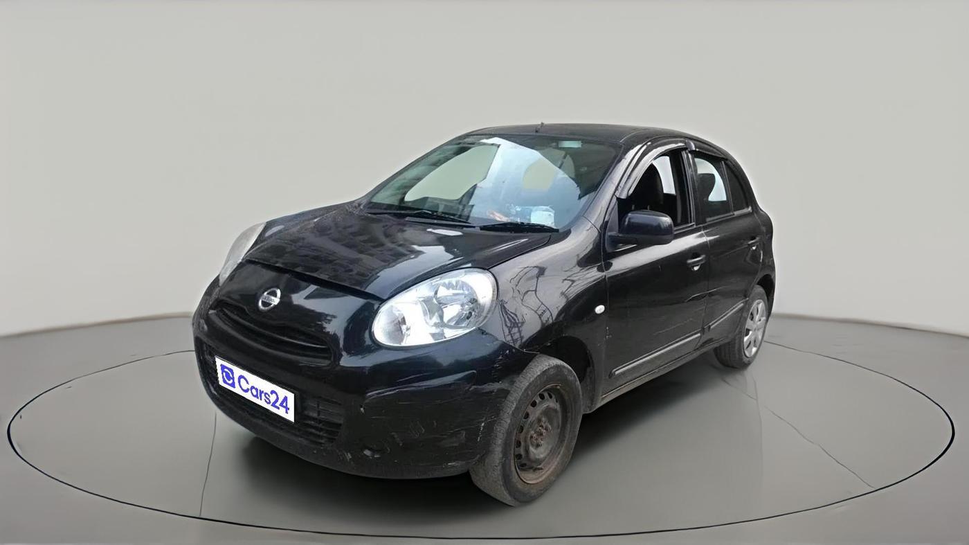 2012 Nissan Micra XL PETROL, Petrol, Manual, 1,00,978 km, exterior