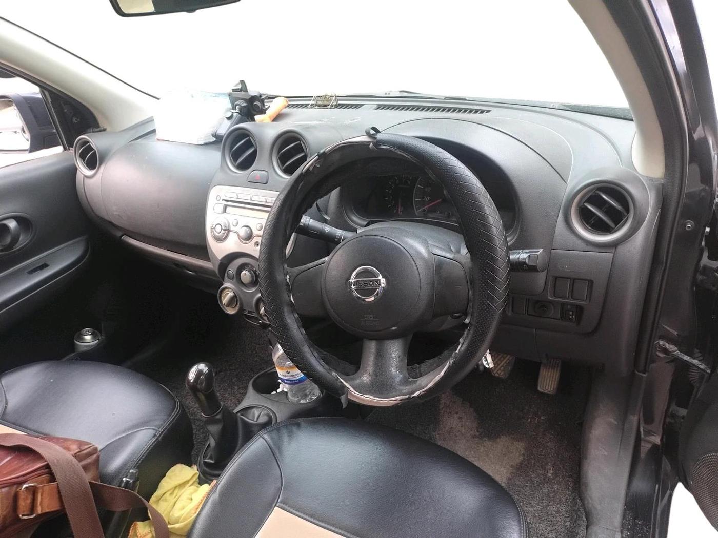 2012 Nissan Micra XL PETROL, Petrol, Manual, 1,00,978 km, interior