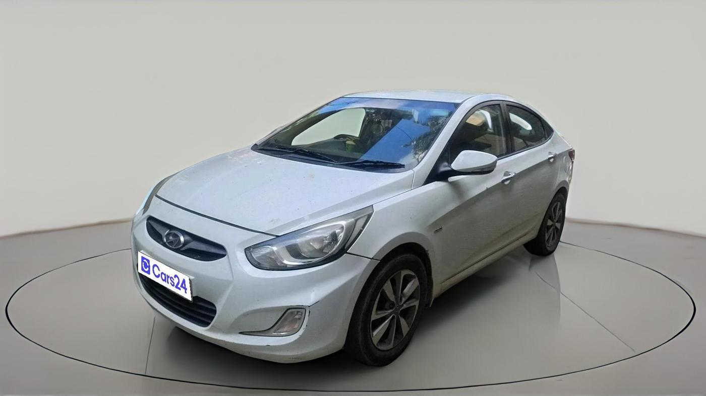 2012 Hyundai Verna FLUIDIC 1.6 CRDI SX, Diesel, Manual, 1,28,690 km, exterior