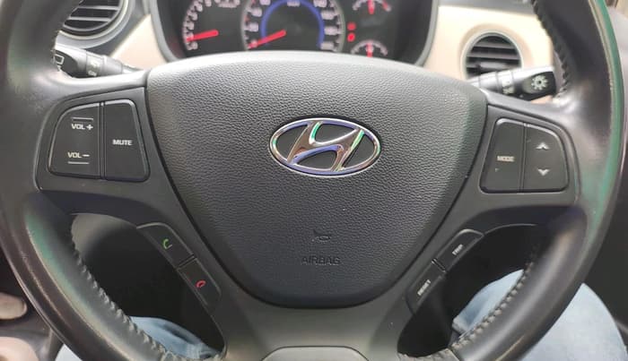2015 Hyundai Grand i10 ASTA 1.2 KAPPA VTVT, Petrol, Manual, 17,565 km, interior