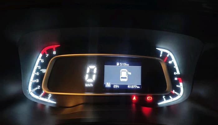 2020 KIA SONET HTX 1.0 IMT, Petrol, Manual, 41,377 km, interior