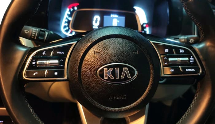 2020 KIA SONET HTX 1.0 IMT, Petrol, Manual, 41,377 km, interior