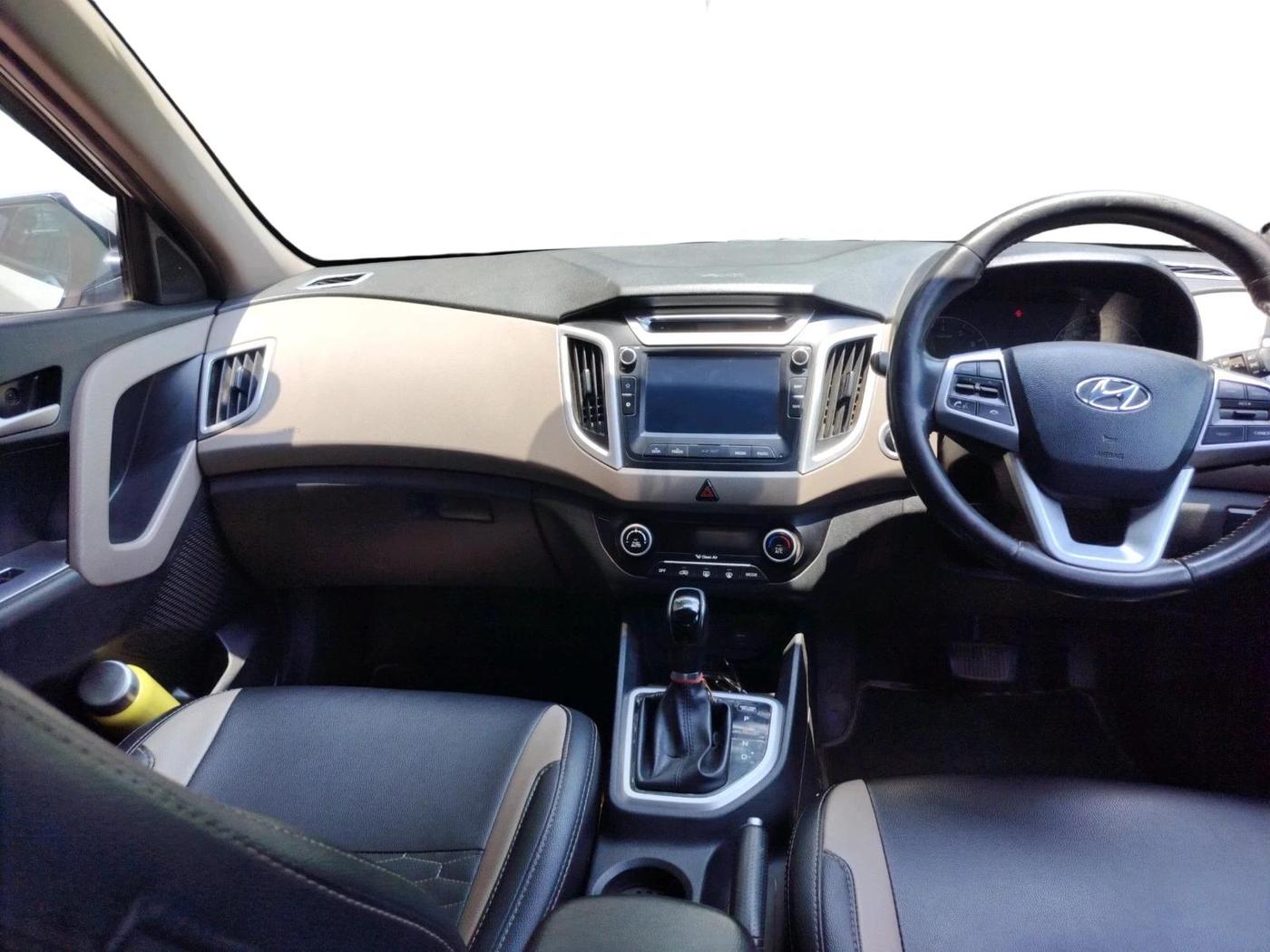 2018 Hyundai Creta SX AT 1.6 PETROL, Petrol, Automatic, 78,539 km, interior