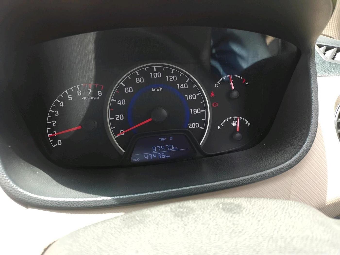 2019 Hyundai Grand i10 MAGNA 1.2 KAPPA VTVT, Petrol, Manual, 43,436 km, interior