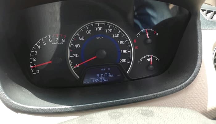 2019 Hyundai Grand i10 MAGNA 1.2 KAPPA VTVT, Petrol, Manual, 43,436 km, interior