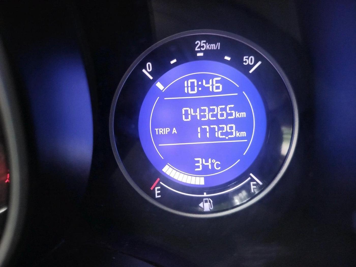 2020 Honda WR-V 1.5L I-DTEC SV MT, Diesel, Manual, 43,265 km, interior