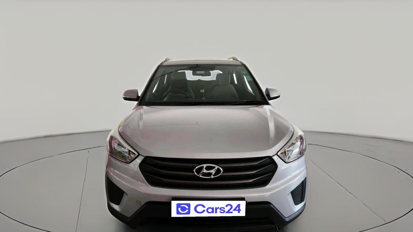 2017 Hyundai Creta E PLUS 1.6 PETROL, Petrol, Manual, 1,29,821 km, exterior