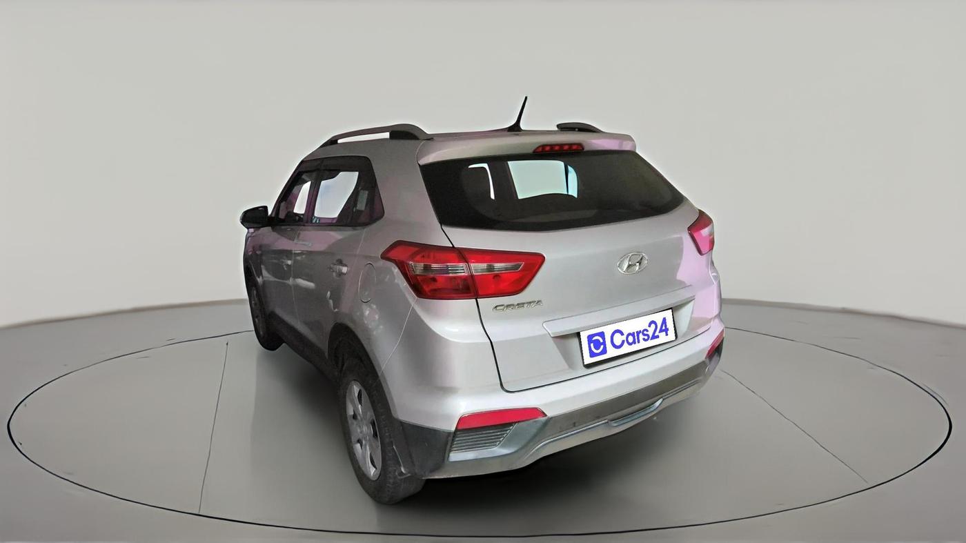 2017 Hyundai Creta E PLUS 1.6 PETROL, Petrol, Manual, 1,29,821 km, exterior
