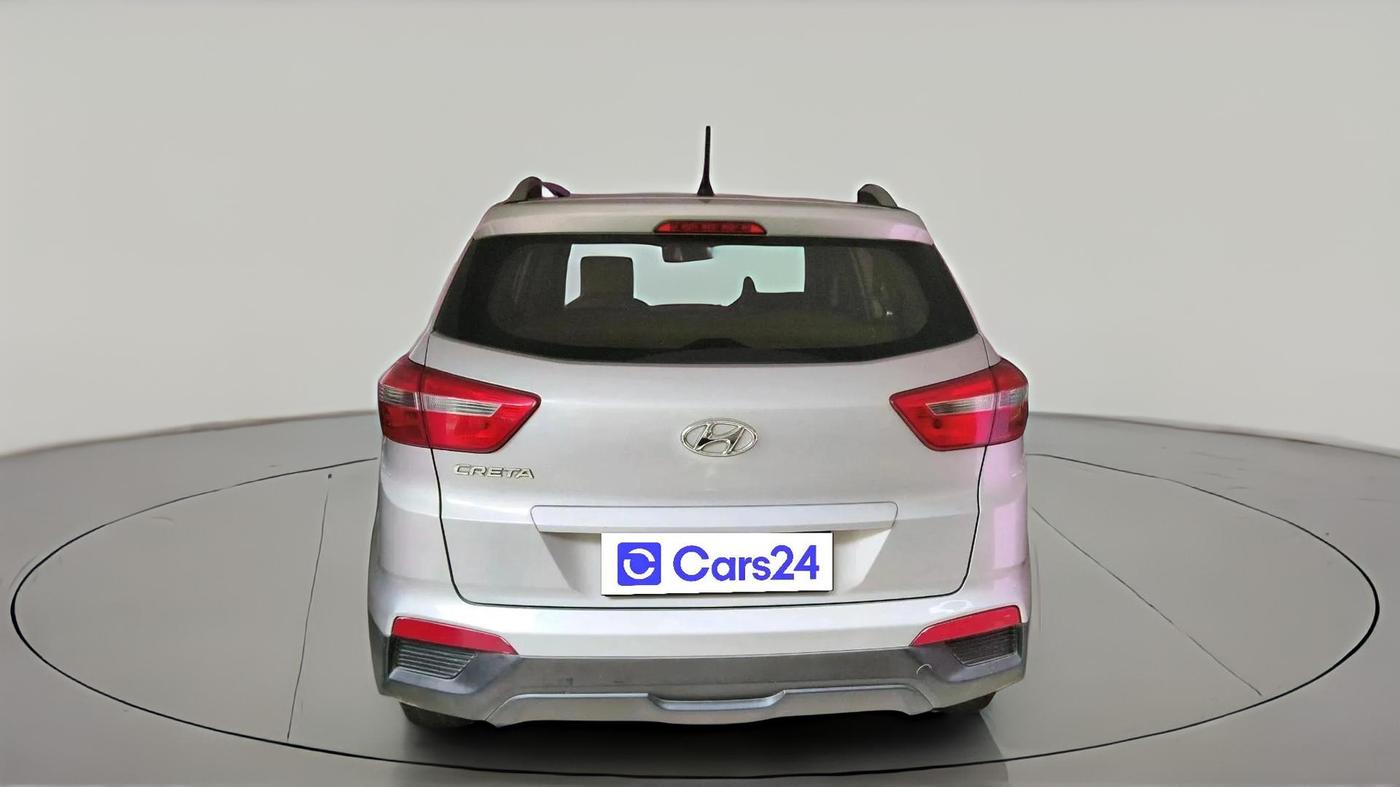 2017 Hyundai Creta E PLUS 1.6 PETROL, Petrol, Manual, 1,29,821 km, exterior