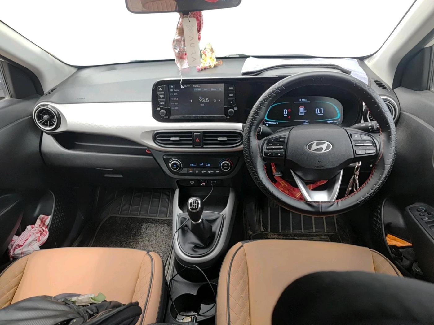 2023 Hyundai EXTER SX 1.2 MT, Petrol, Manual, 23,005 km, interior
