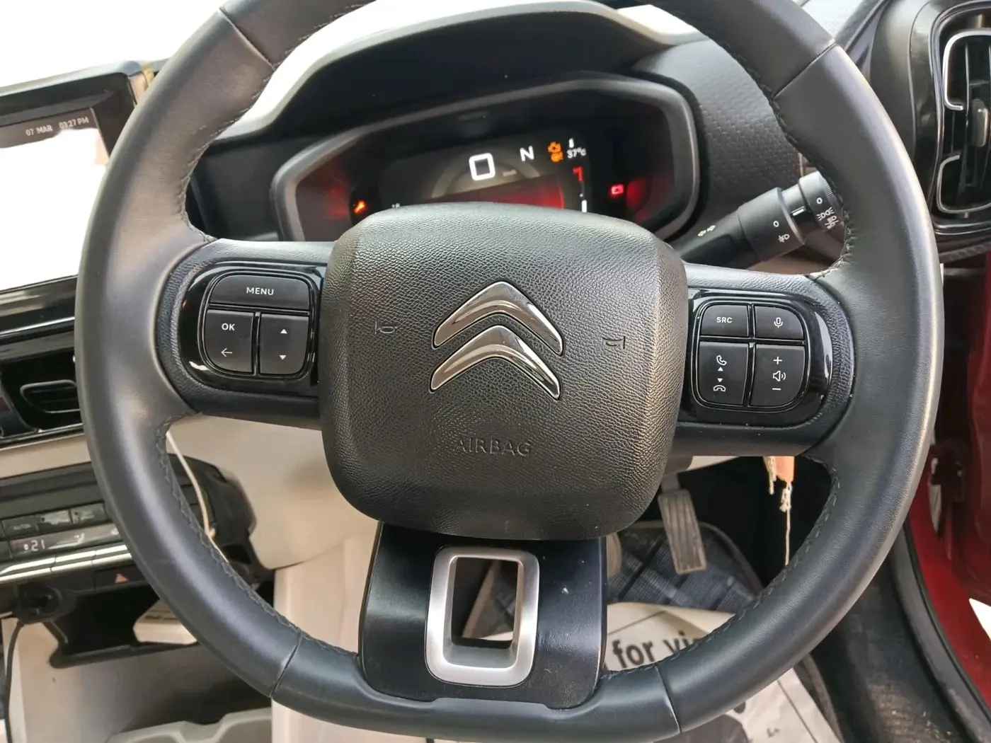 2024 CITROEN Basalt Max 1.2 Turbo Petrol AT, Petrol, Automatic, 9,252 km, interior