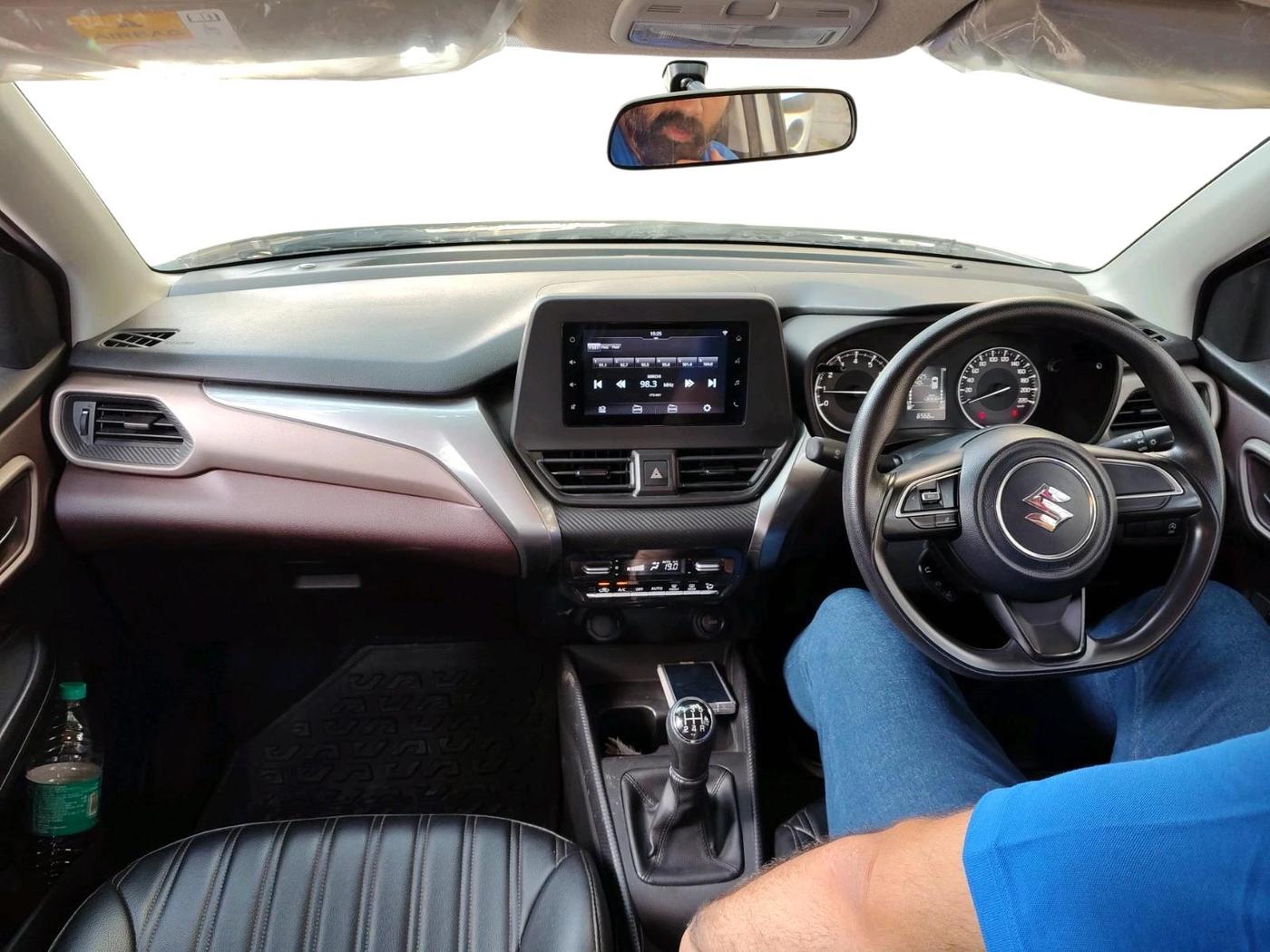 2024 Maruti FRONX DELTA PLUS 1.2MT, Petrol, Manual, 6,566 km, interior