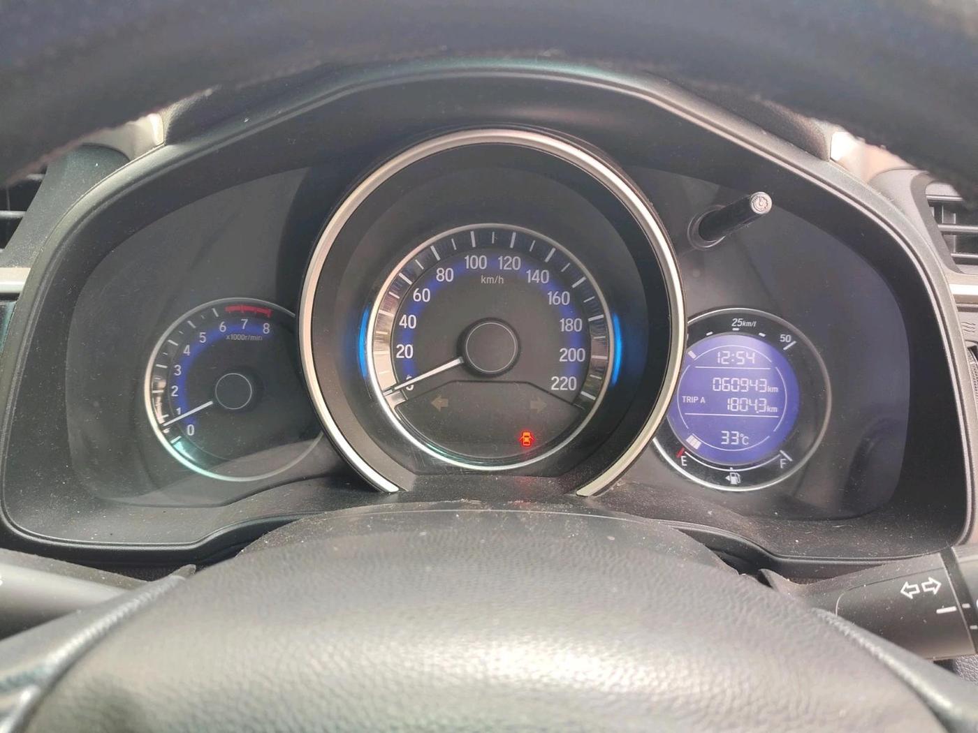 2017 Honda WR-V 1.2L I-VTEC VX MT, Petrol, Manual, 60,943 km, interior