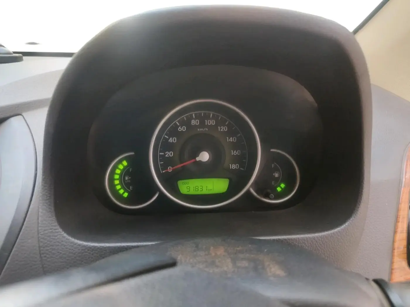 2012 Hyundai Eon D-LITE + LPG, Petrol, Manual, 91,831 km, interior