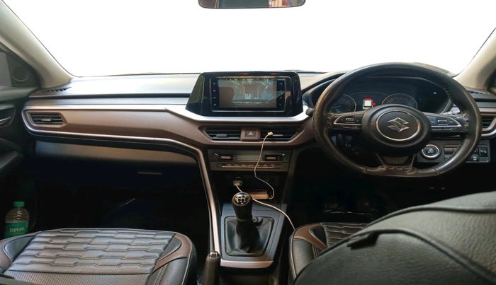 2022 Maruti BREZZA ZXI SMART HYBRID , Petrol, Manual, 25,825 km, interior