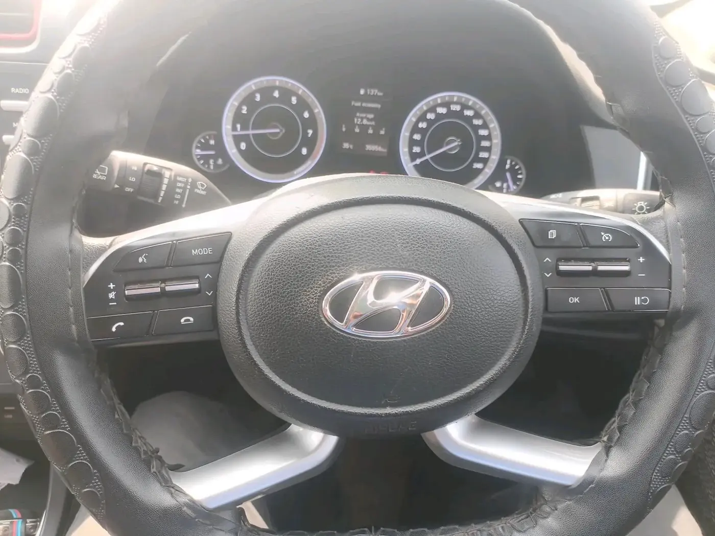 2022 Hyundai Creta S PLUS KNIGHT 1.5 PETROL, Petrol, Manual, 35,556 km, interior