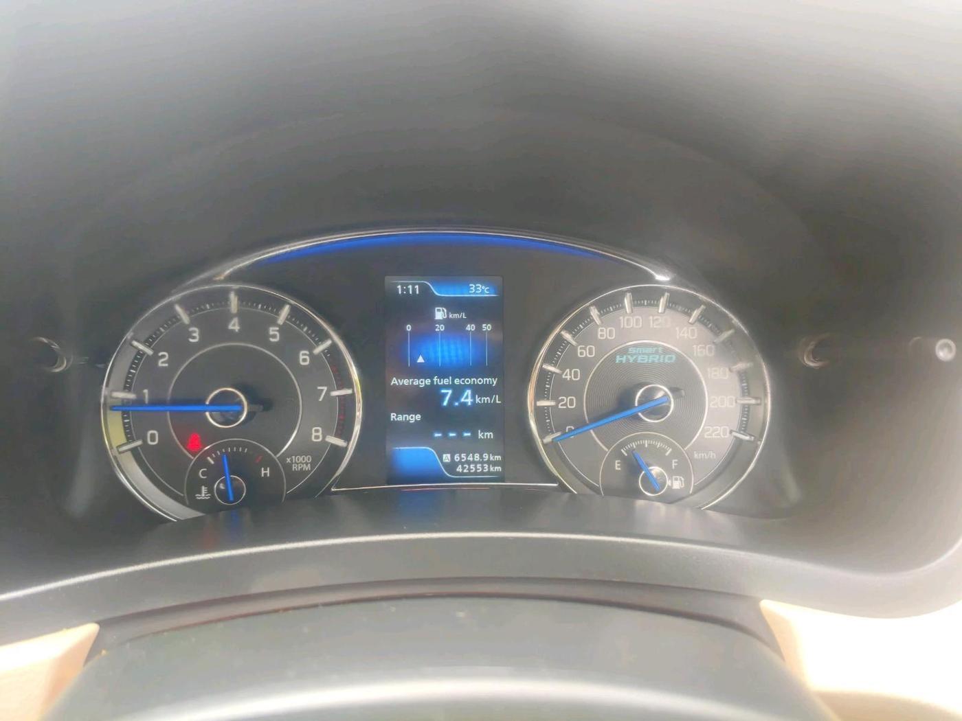 2019 Maruti Ciaz DELTA 1.5 SHVS MT PETROL, Petrol, Manual, 42,553 km, interior