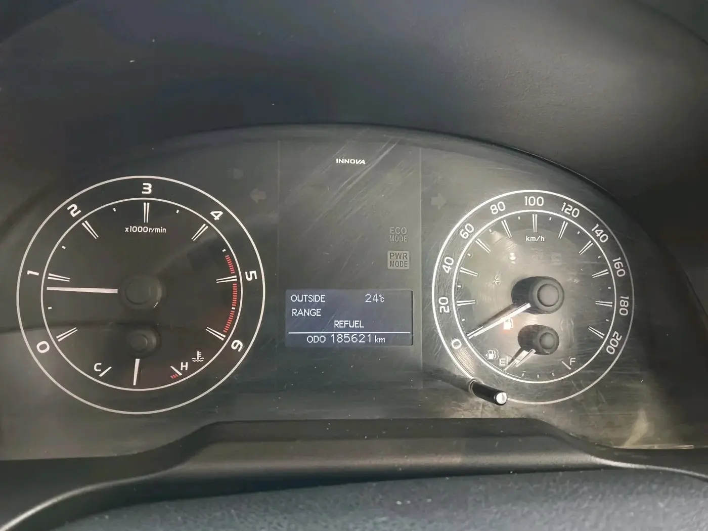 2016 Toyota Innova Crysta 2.4 GX 7 STR, Diesel, Manual, 1,88,605 km, interior