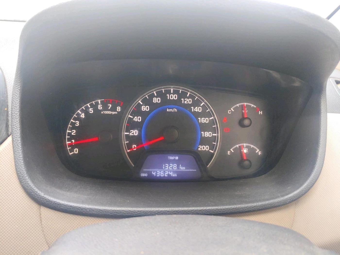 2015 Hyundai Grand i10 MAGNA 1.2 KAPPA VTVT, Petrol, Manual, 43,624 km, interior