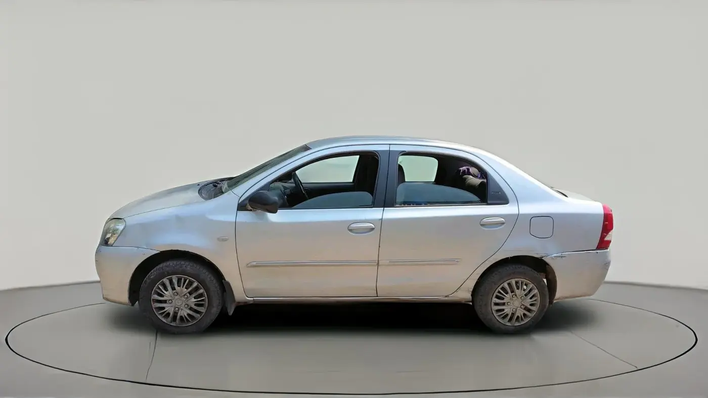 2012 Toyota Etios G, Petrol, Manual, 39,112 km, exterior