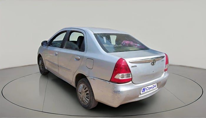 2012 Toyota Etios G, Petrol, Manual, 39,112 km, exterior