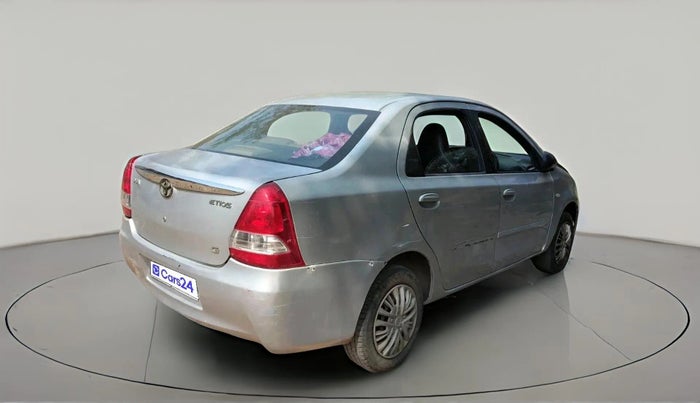 2012 Toyota Etios G, Petrol, Manual, 39,112 km, exterior