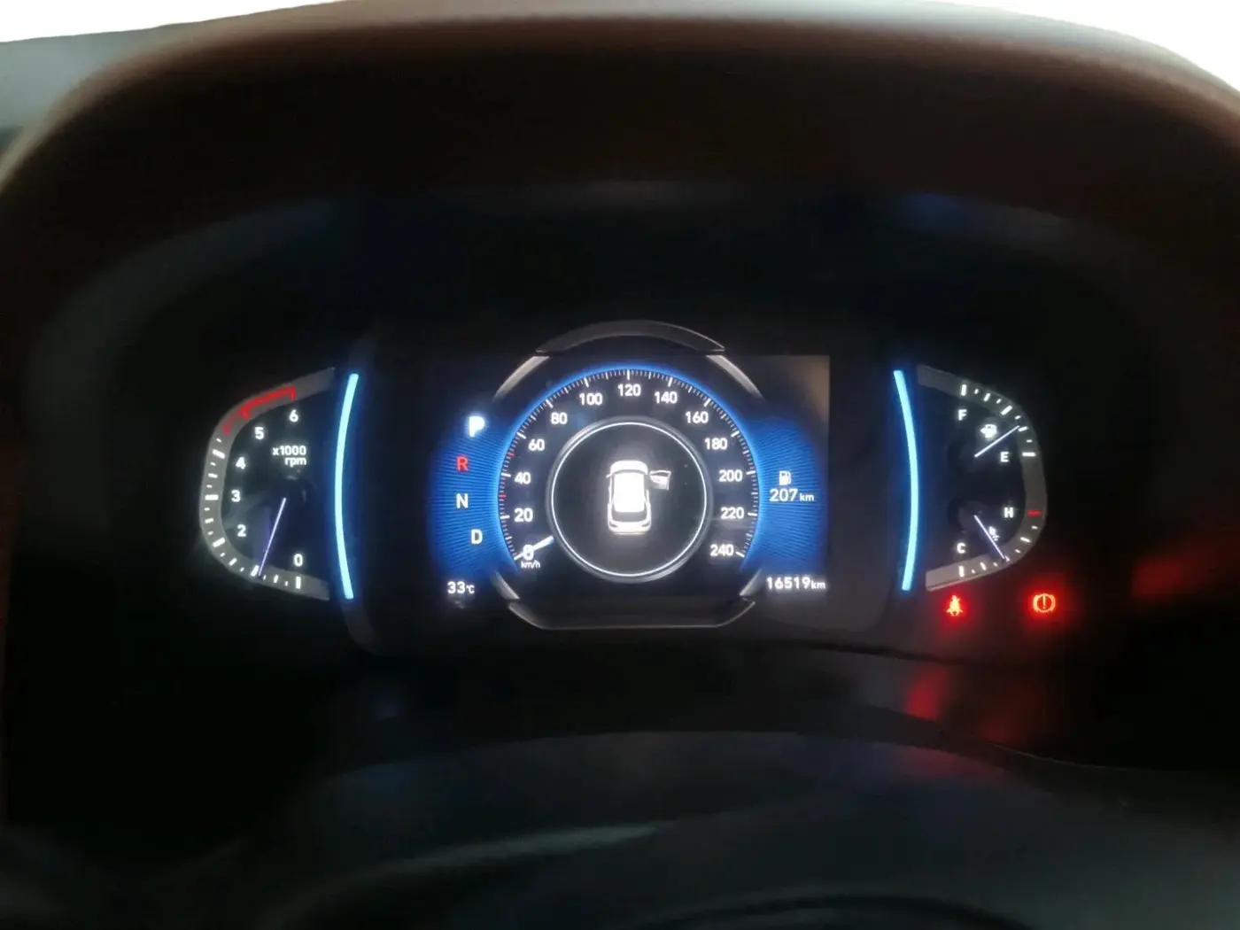 2024 Hyundai ALCAZAR PRESTIGE(O) 1.5 AT 7STR, Diesel, Automatic, 16,519 km, interior