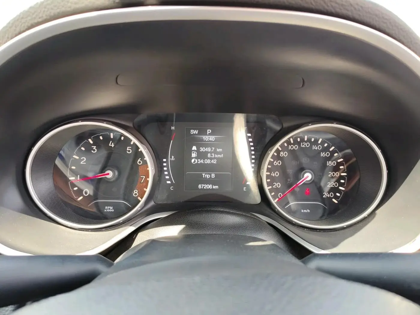 2019 Jeep Compass LIMITED 1.4 PETROL AT, Petrol, Automatic, 67,206 km, interior