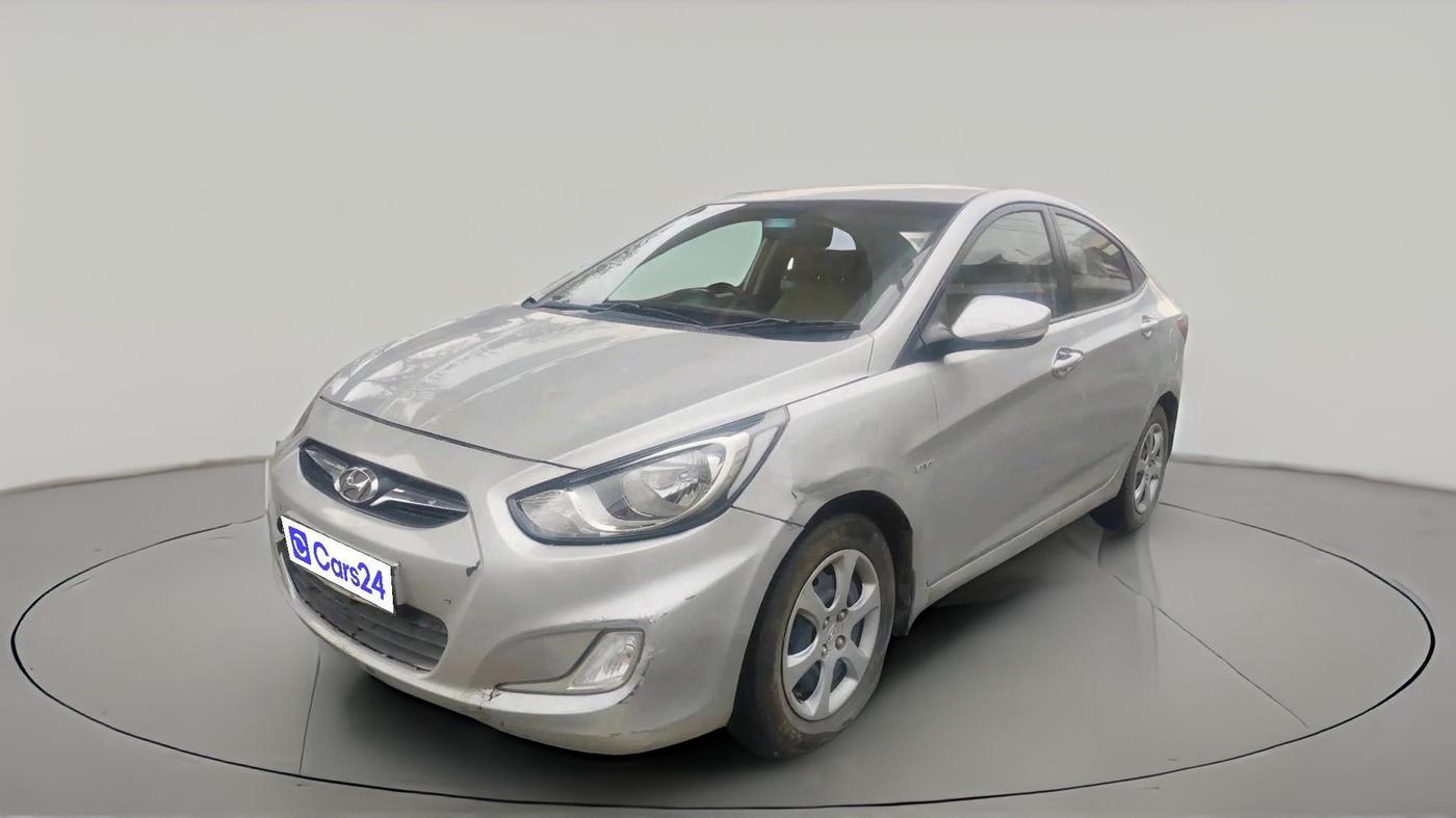 2012 Hyundai Verna FLUIDIC 1.6 VTVT EX, Petrol, Manual, 97,396 km, exterior