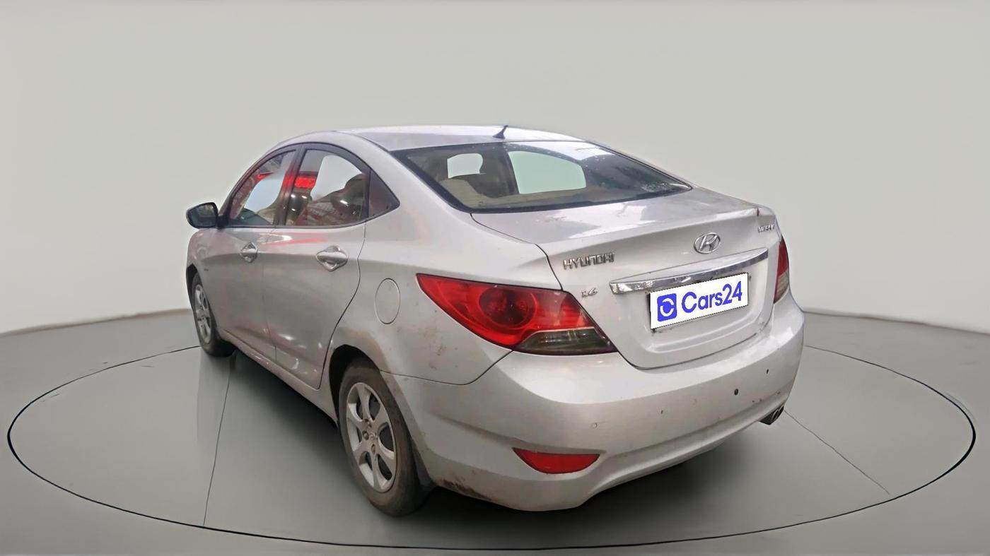 2012 Hyundai Verna FLUIDIC 1.6 VTVT EX, Petrol, Manual, 97,396 km, exterior