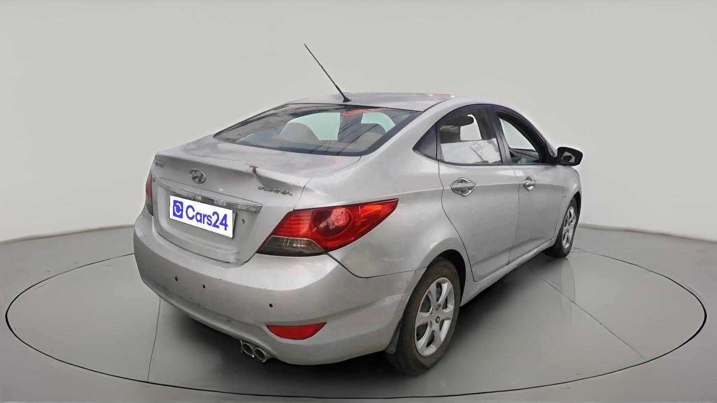 2012 Hyundai Verna FLUIDIC 1.6 VTVT EX, Petrol, Manual, 97,396 km, exterior