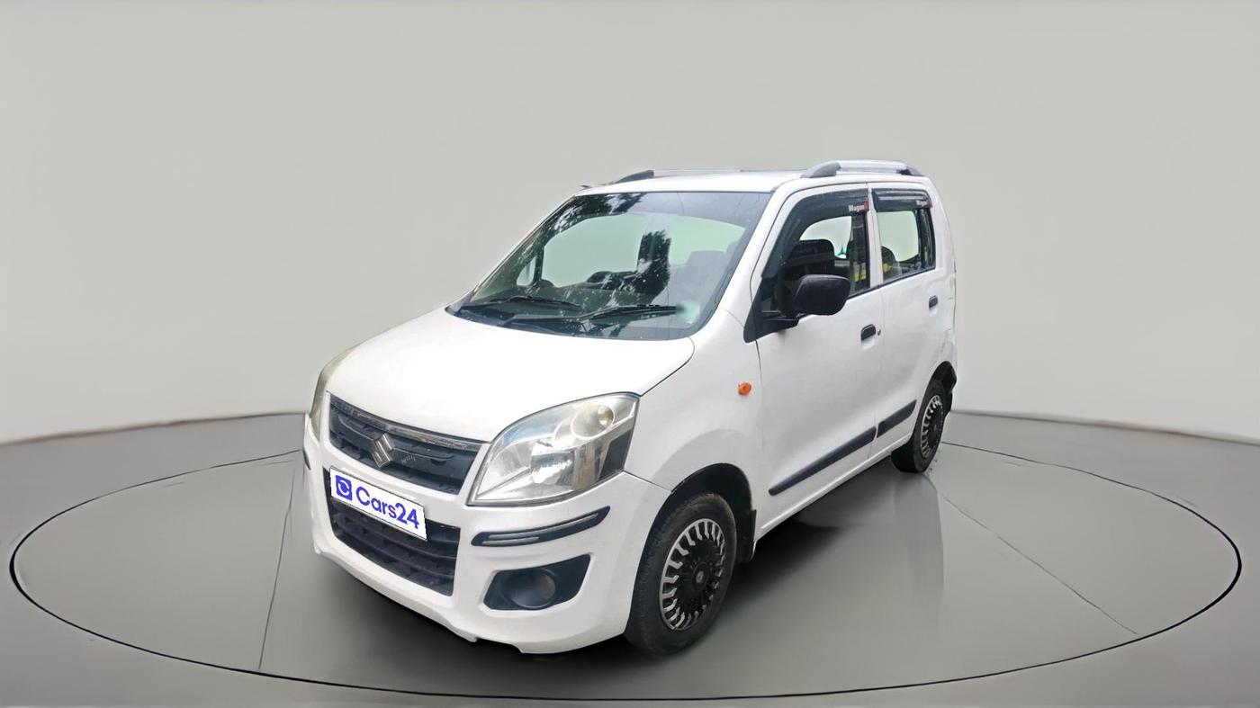 2017 Maruti Wagon R 1.0 LXI, CNG, Manual, 63,125 km, exterior