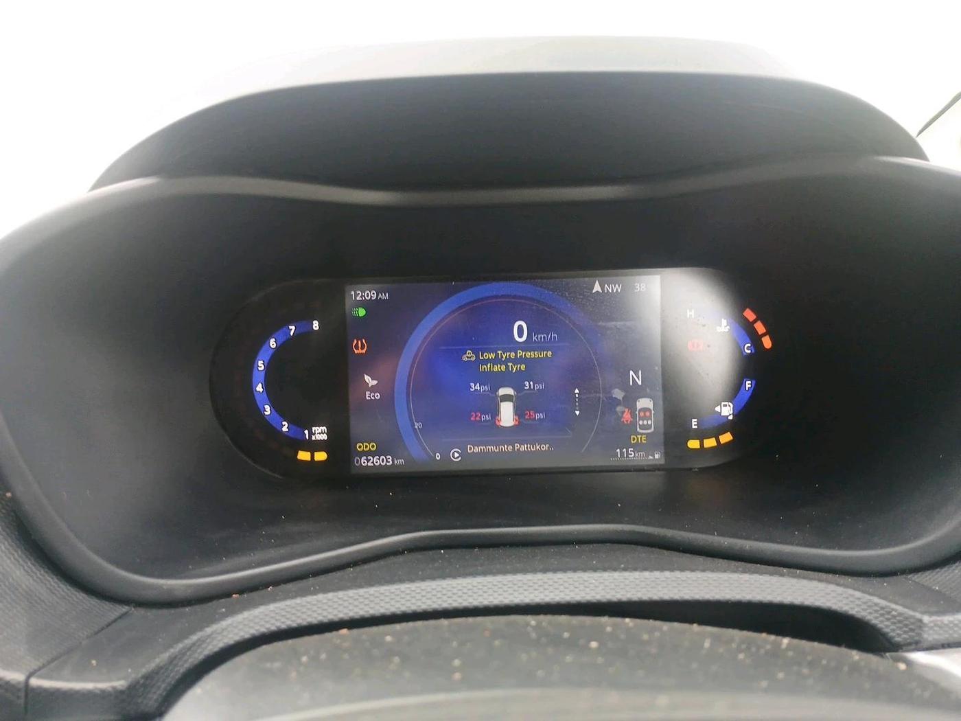 2024 Tata NEXON CREATIVE PLUS S 1.2 REVOTRON 6 AMT DT, Petrol, Automatic, 62,603 km, interior