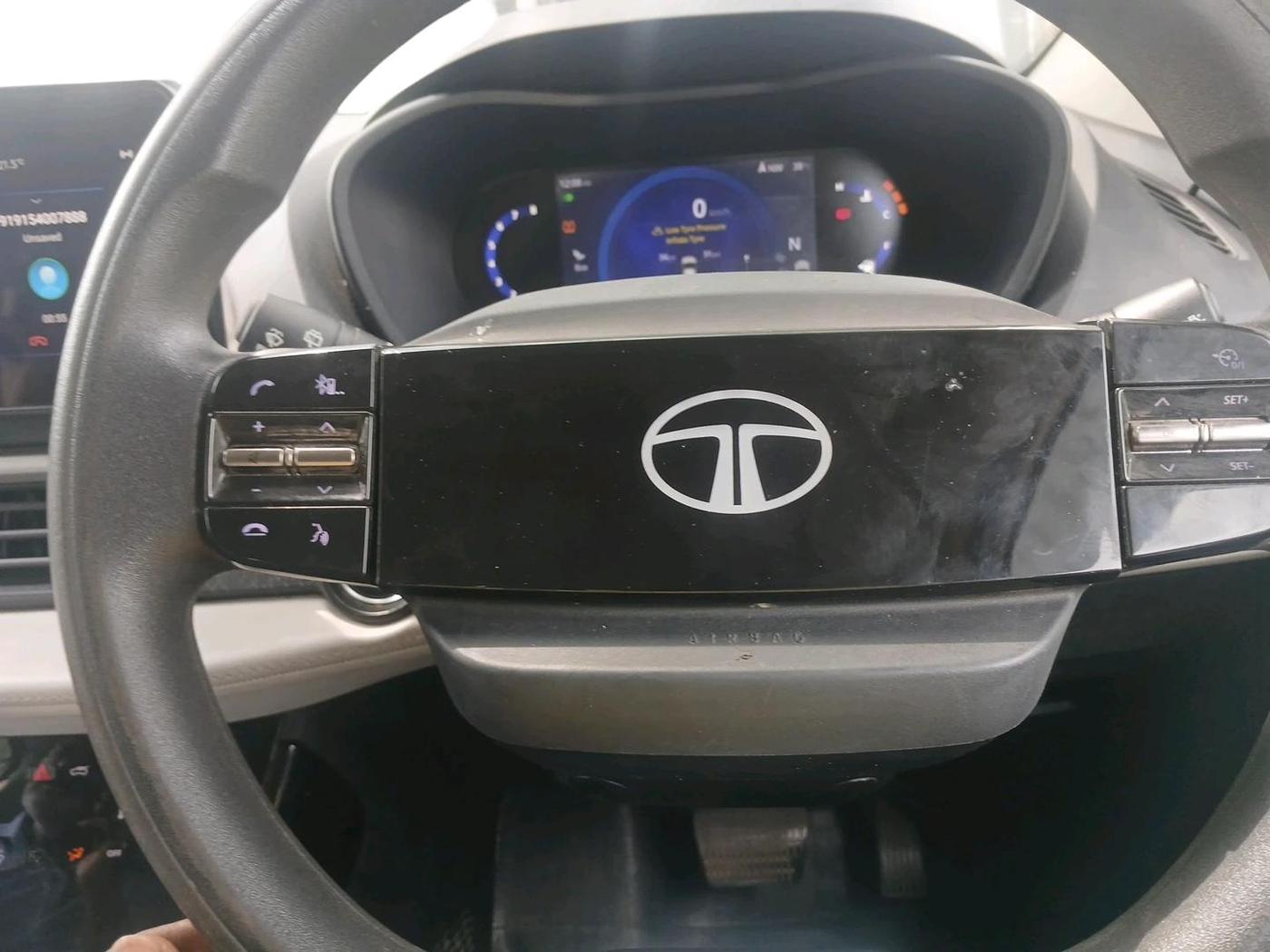 2024 Tata NEXON CREATIVE PLUS S 1.2 REVOTRON 6 AMT DT, Petrol, Automatic, 62,603 km, interior