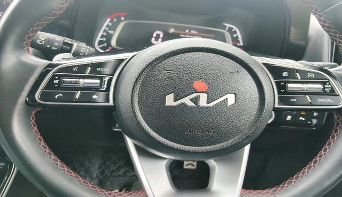 2022 KIA SONET X LINE 1.0 DCT, Petrol, Automatic, 77,067 km, interior