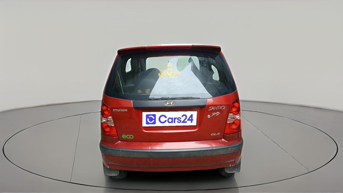 2012 Hyundai Santro Xing GLS LPG, Petrol, Manual, 74,623 km, exterior