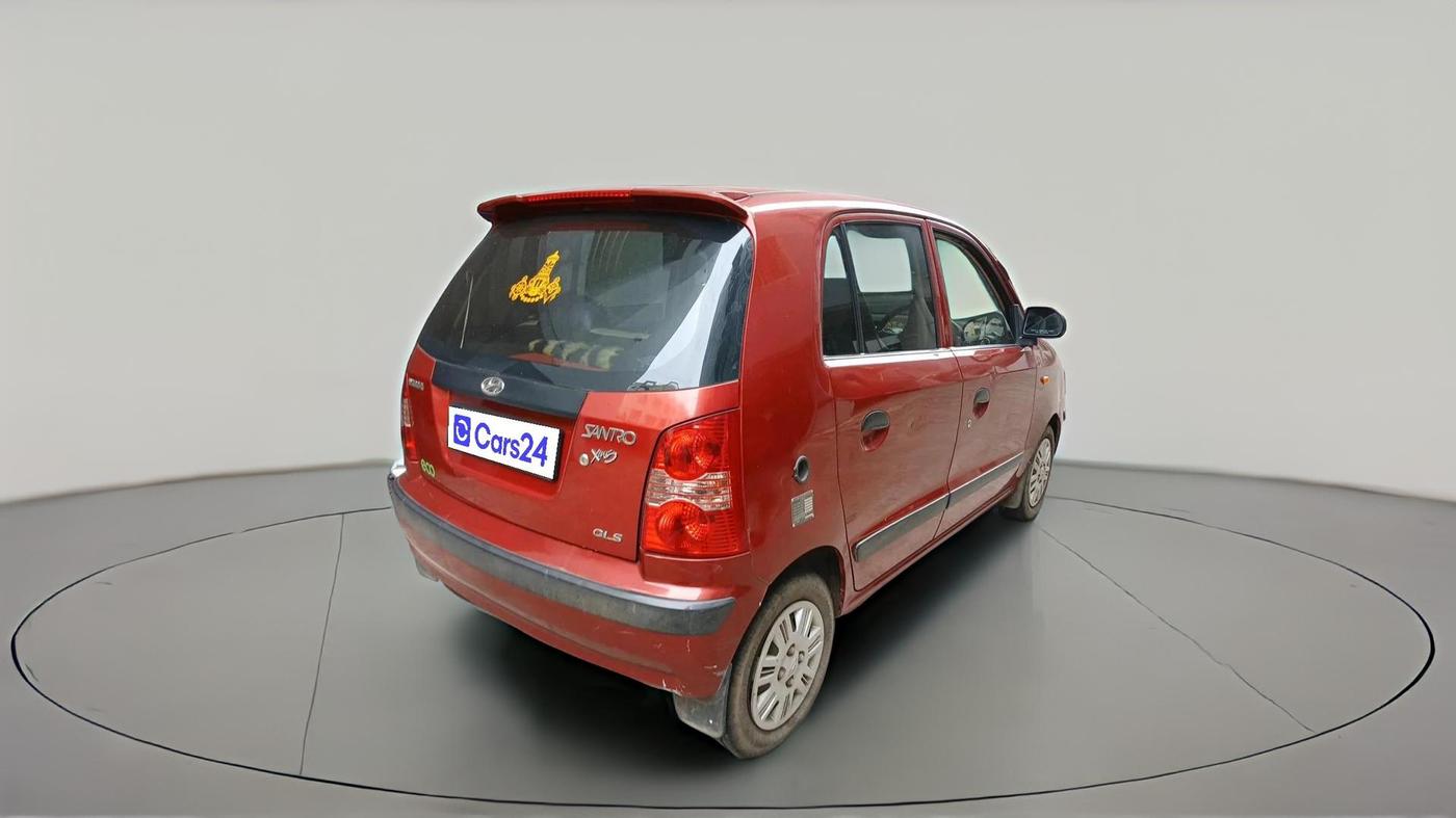 2012 Hyundai Santro Xing GLS LPG, Petrol, Manual, 74,623 km, exterior