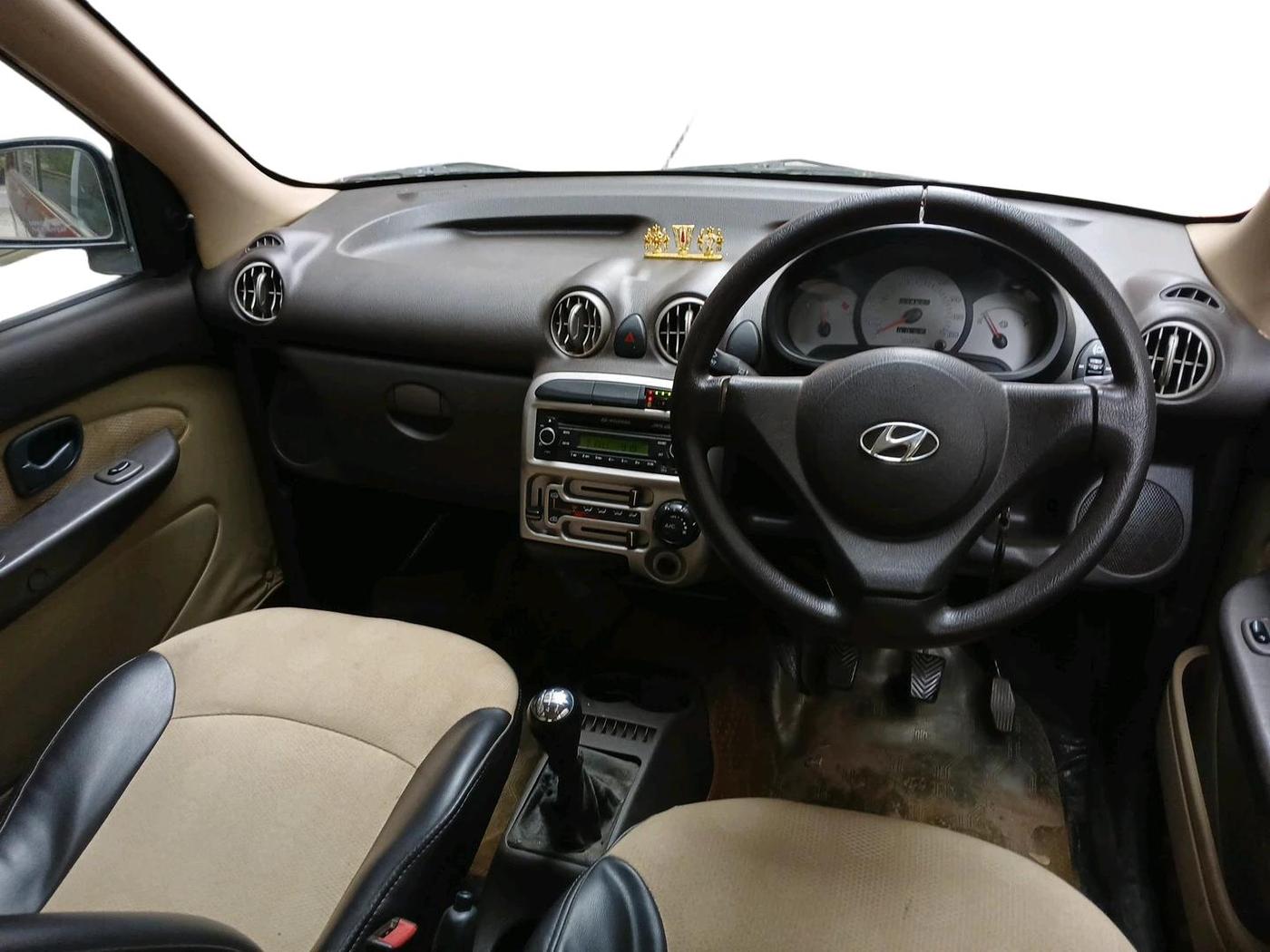 2012 Hyundai Santro Xing GLS LPG, Petrol, Manual, 74,623 km, interior