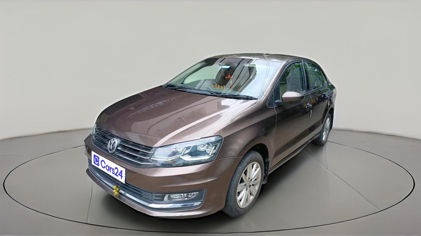 2017 Volkswagen Vento HIGHLINE PLUS 1.5 16 ALLOY, Diesel, Manual, 1,07,345 km, exterior