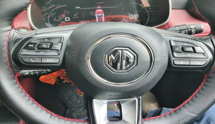 2022 MG ASTOR SAVVY 1.5 CVT S RED, Petrol, Automatic, 1,20,532 km, interior